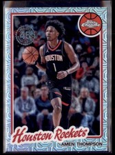2025 26 Topps 45th Topps Chrome Silver Pack Mojo Refractor Amen Thompson