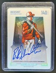 2025 Bo Jackson Battle Arena Alpha Buckshot Buck Showalter Glow Auto #190