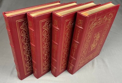 Le Morte Darthur by Sir Thomas Malory. Easton Press 4 Volumes Bound in Leather
