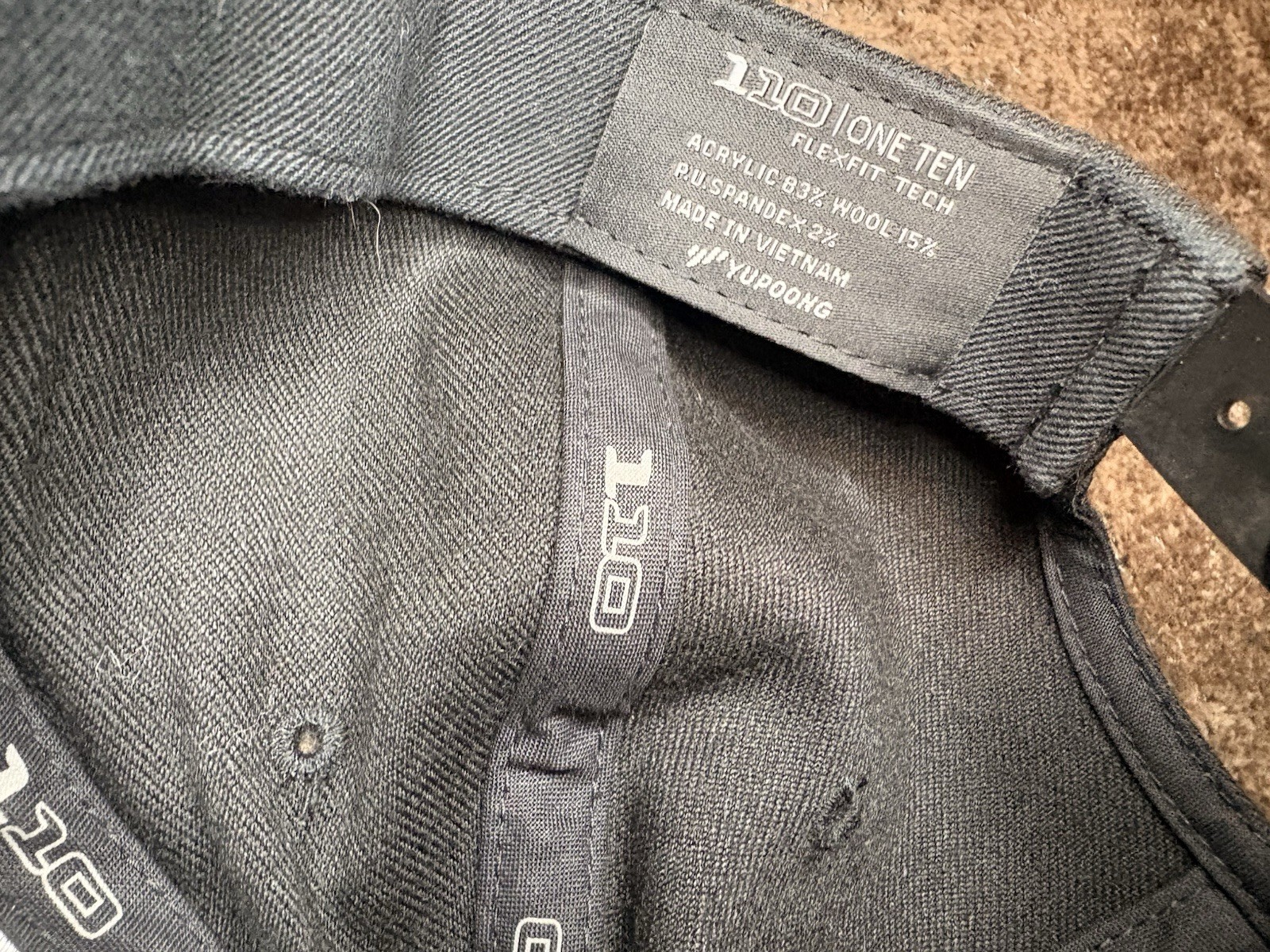 Fox Factory Snapback Hat Removable Patch Geoff Fo… - image 4
