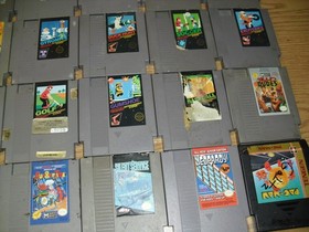 Lot of 26 NES games! Mario Bros Double Dragon Donkey Kong 3 Bad Dudes 11