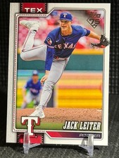 2026 Topps - #208 Jack Leiter Texas Rangers