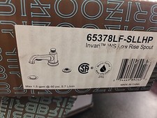Brizo Invari Widespread Bathroom Faucet with Pop-Up Drain Assembly Less