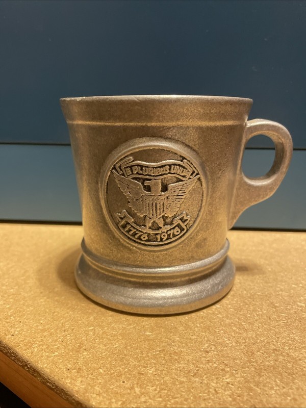 Wilton Armetale Mug US Bicentennial Celebration made in USA