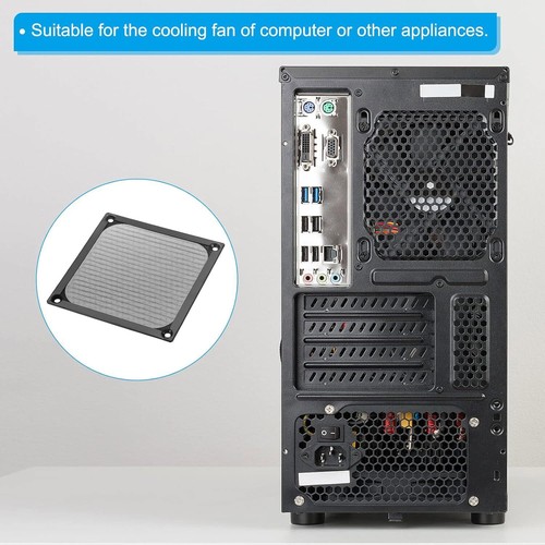 60mm 80mm 90mm 120mm 140mm Computer Fan Filter Grills with Screw Dustproof Cover - Picture 6 of 9
