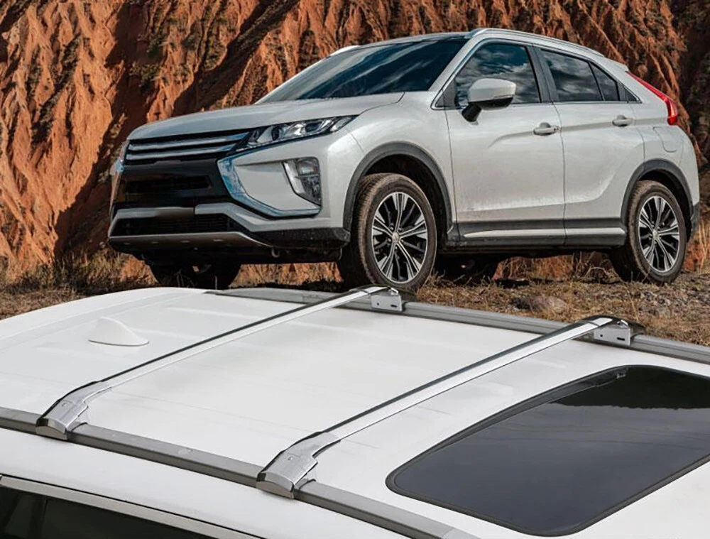 Crossbar Cross Bar Fits for Mitsubishi Eclipse Cross 2018 Roof Rack Rail Carrier