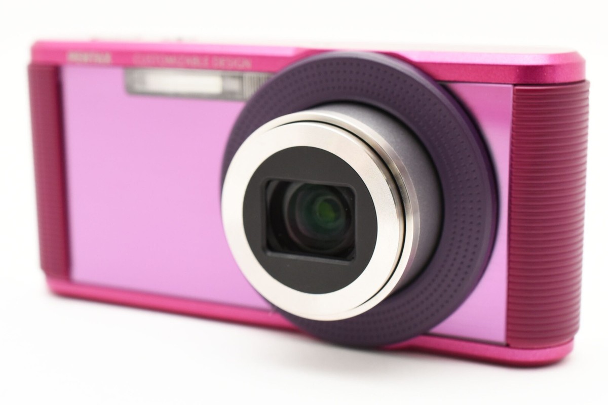 Pentax Optio LS465 pink Digital Camera in Box From JAPAN