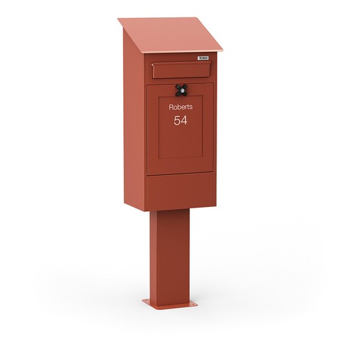 Outdoor Hinten Zugang Freistehender Postkasten Gustaf - Bild 20 von 29