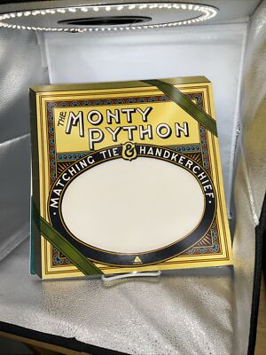 Monty Python Matching Tie & Handkerchief LP Vinyl Die Cut Arista AL 4039 