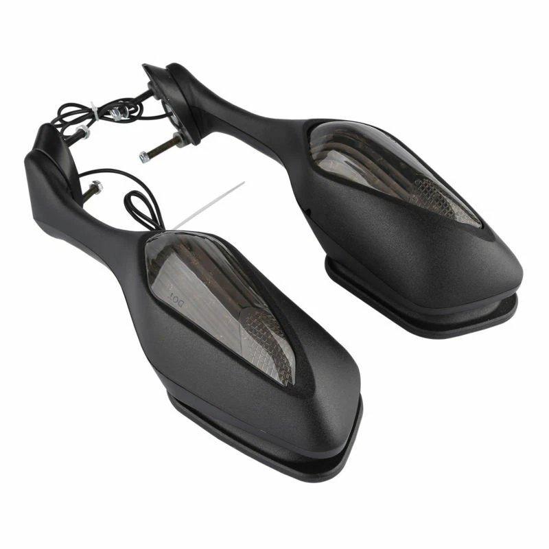 Espejos retrovisores LED intermitentes para Honda CBR1000RR CBR 1000 RR 2008-2012 2011 Foto 3 de 4