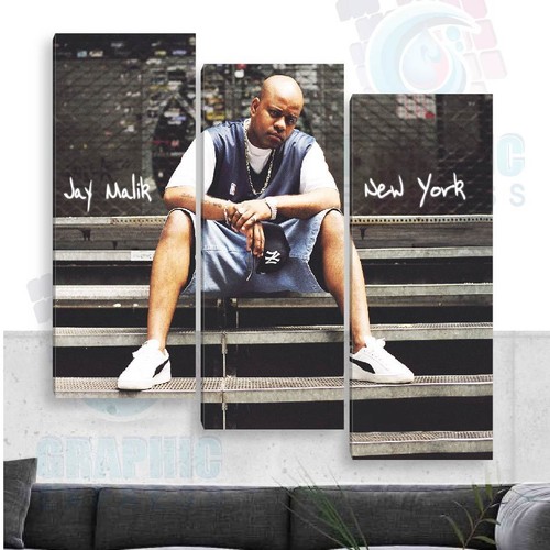 80x75cm - Set 3 Druckbilder - Jesse Malik Furious 5 - JM-01T38075B - Bild 2 von 4