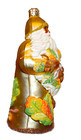 Patricia Breen SANTA Glass Christmas Ornament — photo 4