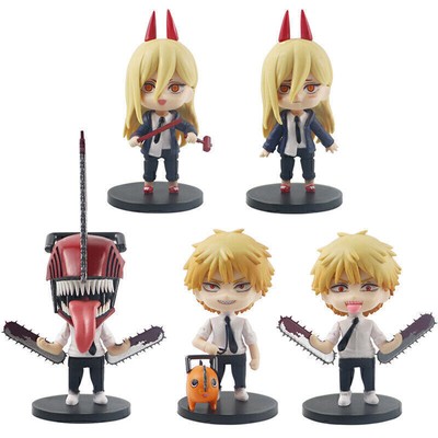 Chain Saw Man Pochita Denji Power 6 St. Anime Actionfigur Kinder Spielzeug  Q2Y0