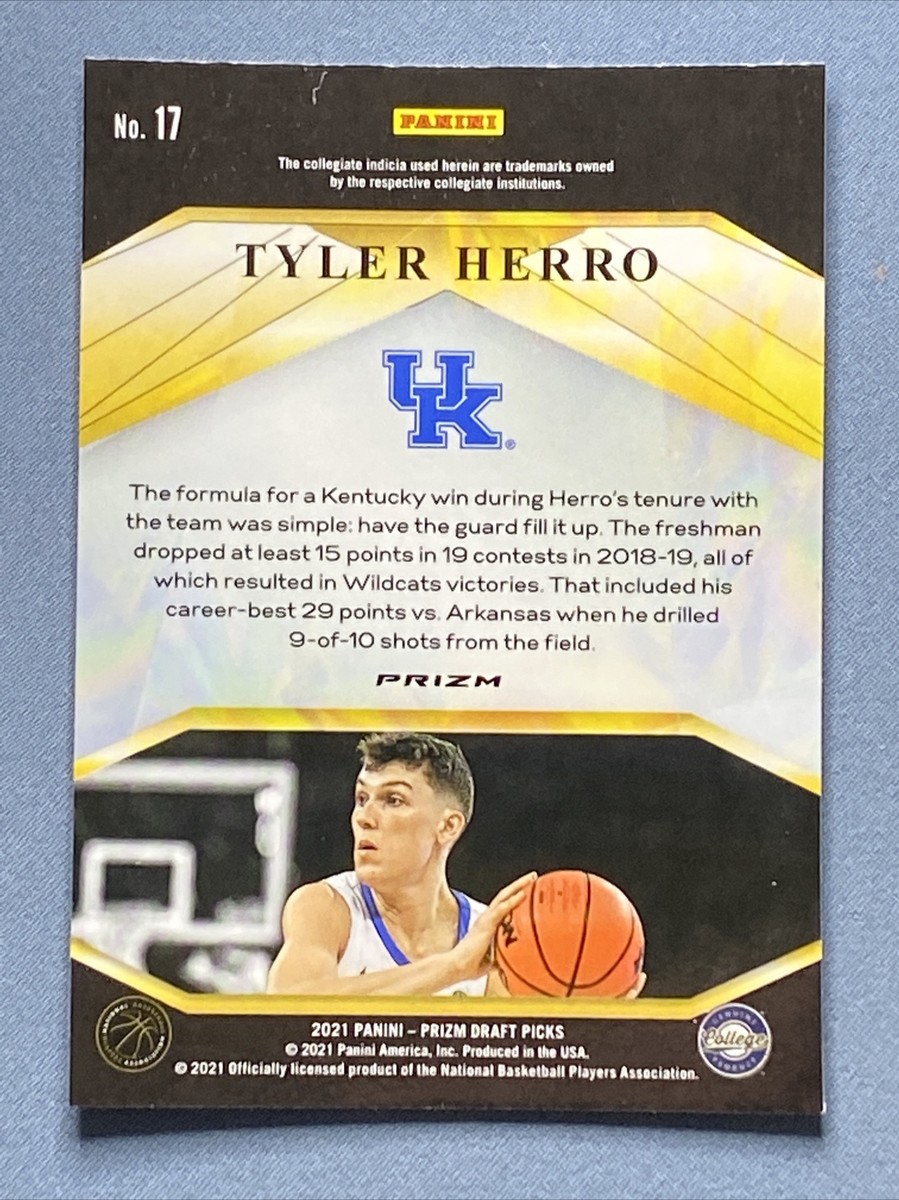 2021-22 Prizm Draft Brilliance Tyler Hero - Silver Prizm SP