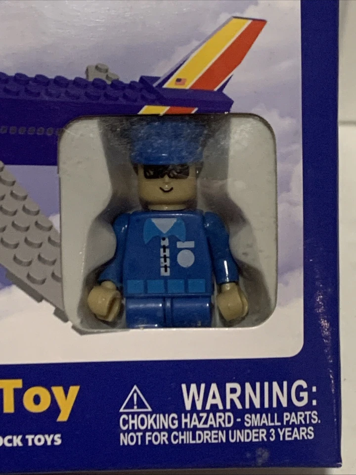 Avión Daron Southwest 55 Piezas Juguete de Construcción Bloques a Presión No. BL888-1 Nuevo Foto 2 de 4