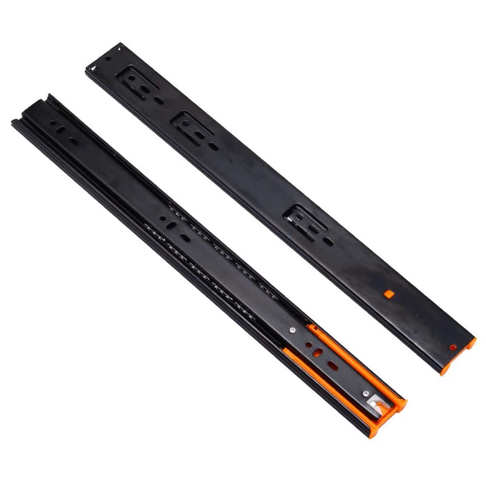 2 Paia Guide Cassetti Soft Close 400mm Estrazione Totale Sfera Acciaio