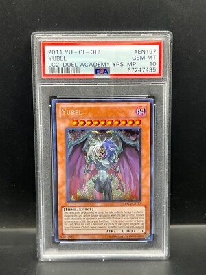 Yugioh PSA 10 GEM MT Yubel LCGX-EN197 Secret Rare Unlimited S#7435