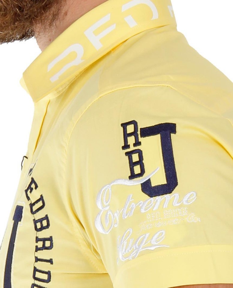 Redbridge Herren Hemd Freizeithemd Regular Fit Kurzarm RBJ Design ...