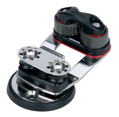Harken 462 Micro-Cam-Basis mit drehbarem & 16 mm Bogen