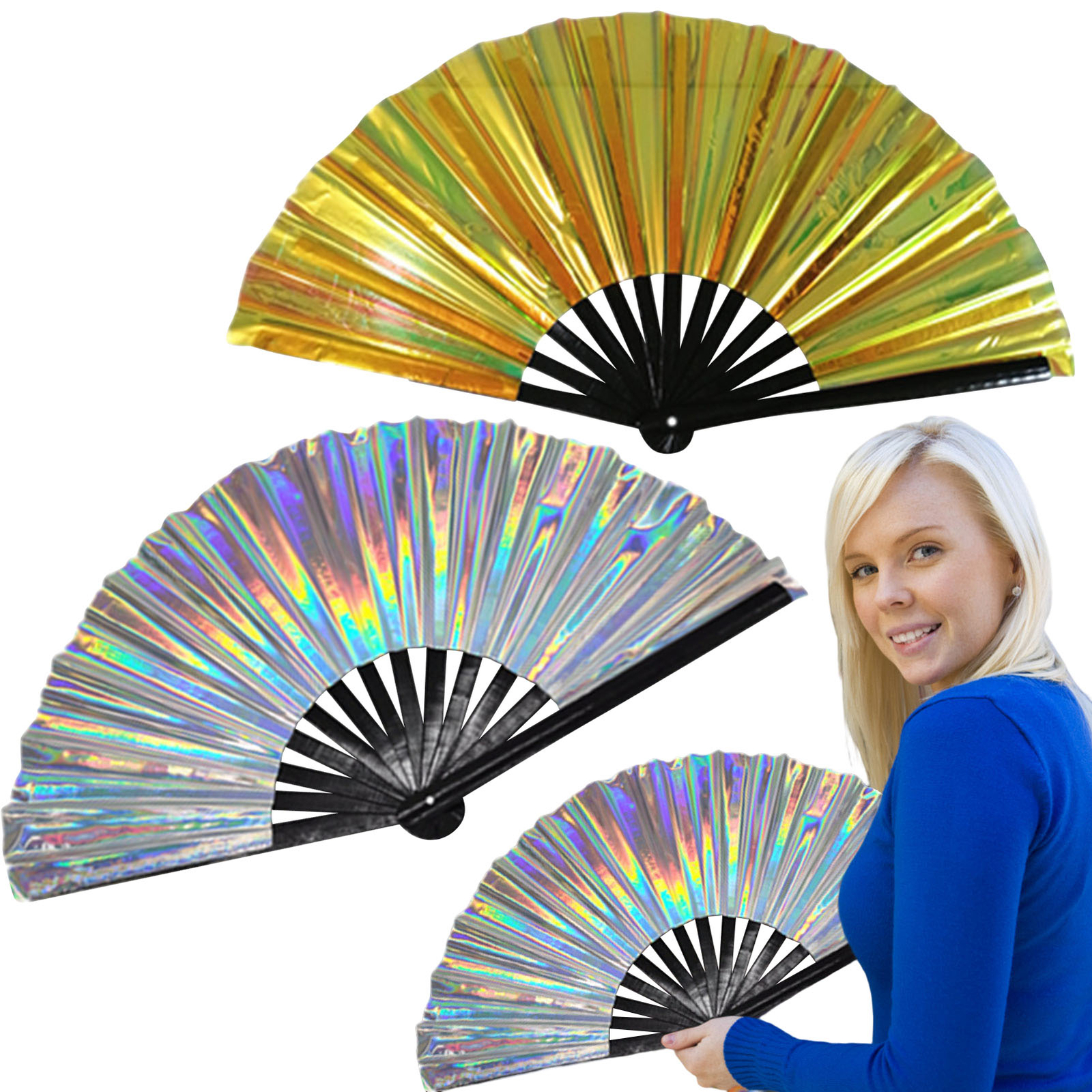 Folding Birthday Bright Design Portable Chinese Style Hand Held Fans eBay