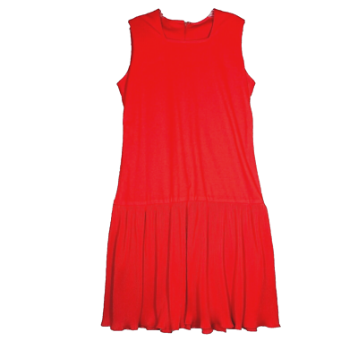 sachin and babi light blue dress Edikted Callie Drop Waist Pleated Mini Dress - Brown main image 1