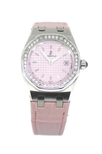 Audemars Piguet Royal Oak Lady Diamond Stainless Steel Watch 67601ST