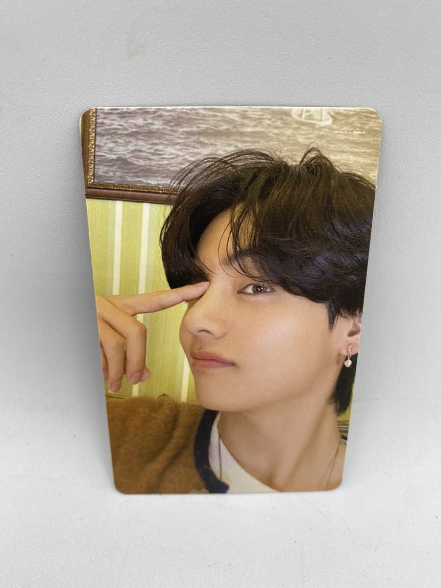 BTS V トレカ　PhotoCard BTS V Kim Taehyung Metallic Shimmer Photocards Set 4 - Etsy