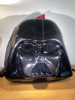 Darth Vader NEW VINTAGE Bioworld Disney Star Wars 3D Molded Backpack W/ TAGS