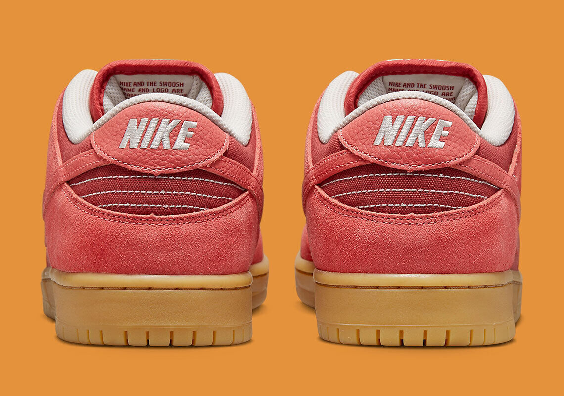 AUTHENTIC NIKE DUNK SB Low Pro PRM Adobe Red Gum Phantom DV5429