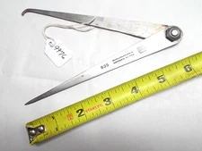 BROWN & SHARPE 6" No. 835 Firm Joint HERAPHRODITE Machinist Calipers, USA