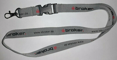 Sparkasse Broker Schlüsselband Lanyard NEU (M2)