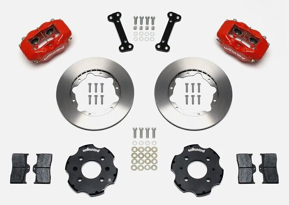 Wilwood 140-8695-R para kit de sombrero delantero 11,00 pulgadas Integra/Civic con cara 240 mm Rtr Foto 2 de 4