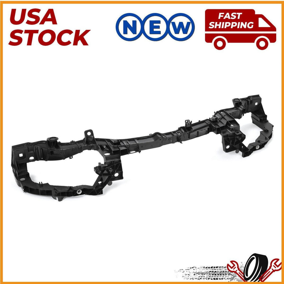 モアベスト TA-BT2-BK For 14-22 23 Ford Transit Connect Front Upper Radiator Support