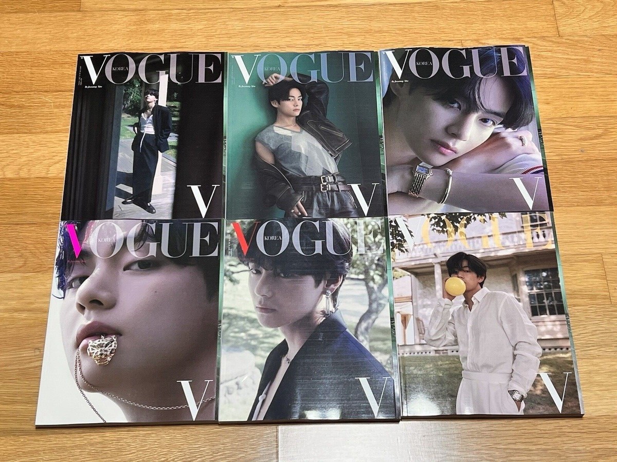 BTS Vogue Korea Kim Taehyung V October 2022 Cover