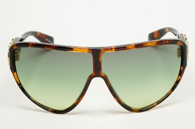 Michael Kors Tortoiseshell Shield Sunglasses with Green Gradient Lenses 0MK2194__30060N__P21__noshad__  main image 4