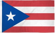 "PUERTO RICO" flag 3x5 ft polyester banner sign PR Puerto Rican Caribbean Latin