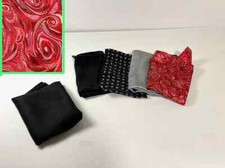 LOT 5 Italo Ferretti Wedding Set Mens Handkerchief Assorted Silk Pocket Square s