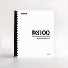 Nikon D3100 Reference Manual