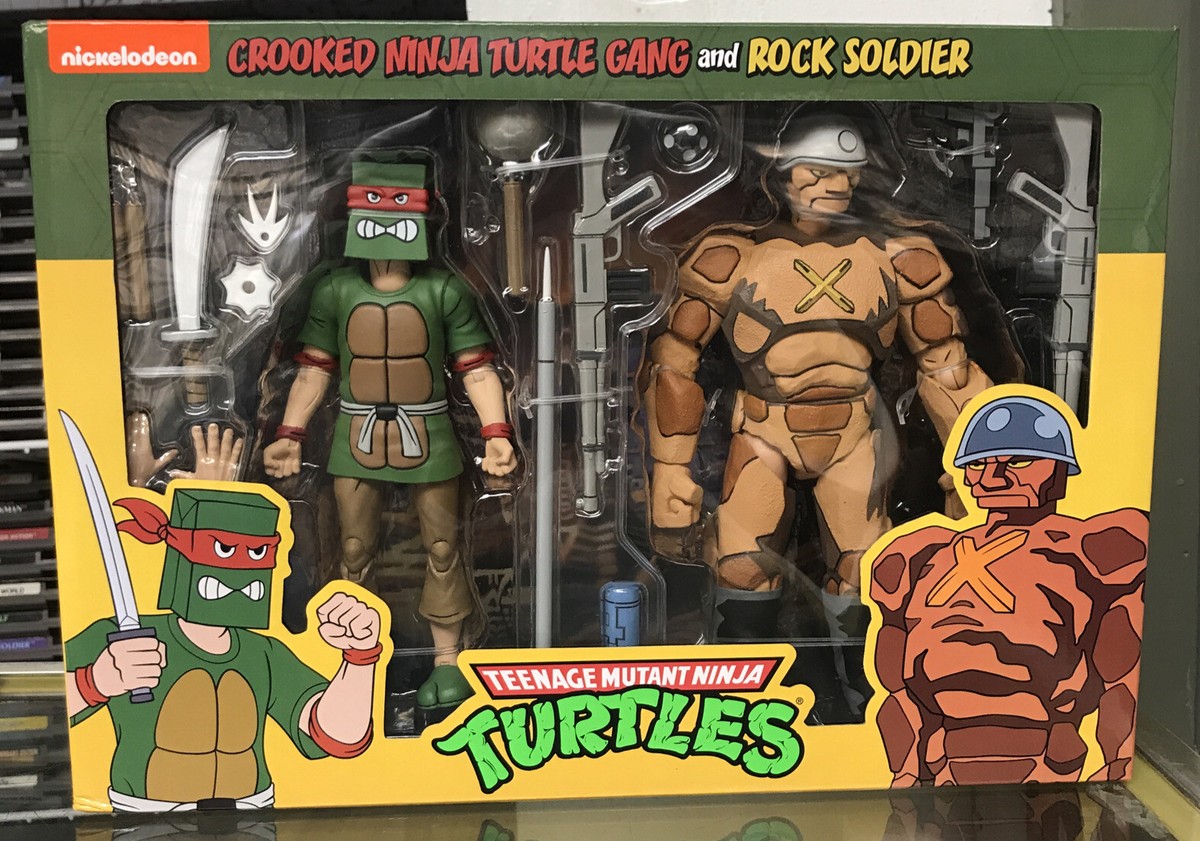 NECA Teenage Mutant Ninja Turtles Crooked Turtle Gang And