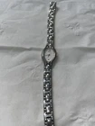 Seiko Water Resistant Lady’s Silver Tone Watch Working Watch