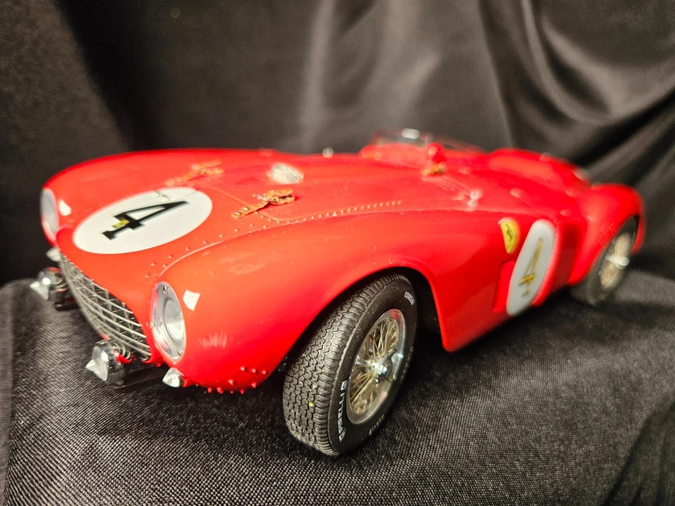 BBR 1954 Ferrari 375 Plus #4 Le Mans Gonzales/Trintignant 1:18 Scale Inv. #0918 - Image 4 of 4