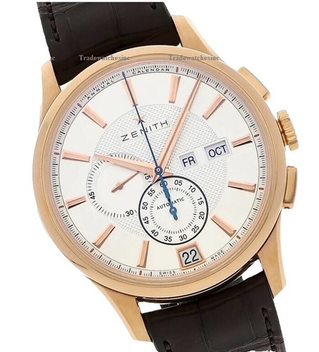 ZENITH Captain Central Second 51.2020.670 Date bronze Dial AT Men\'s Watch_826774 Pre-owned Zenith Captain Central Second 51.2020.670/01.m2020 main image 4