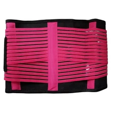 LETSFIT Adjustable Waist Trainer Women Body Shaper Fitness Belt Pink M MEDIUM