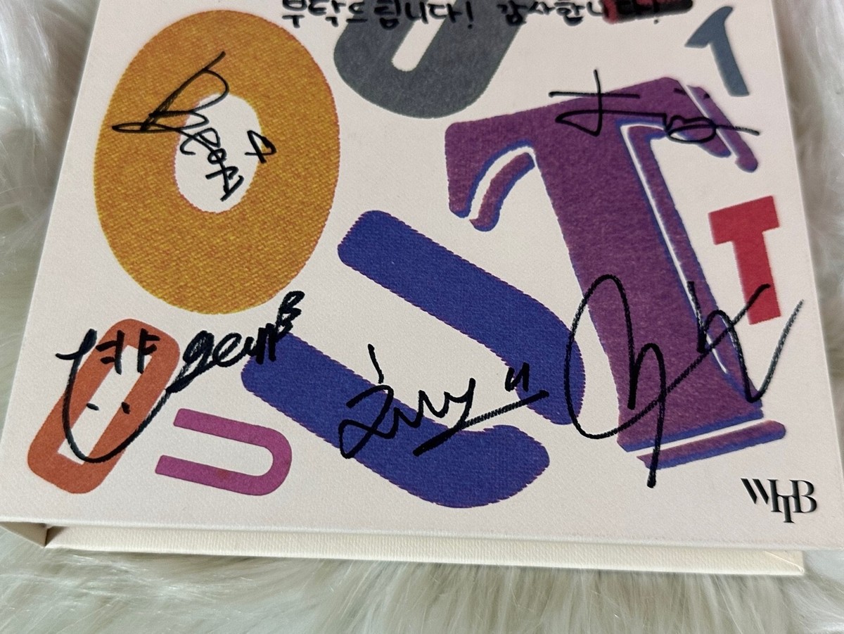 WHIB - ALL MEMBER Signed PROMO ALBUM KPOP | eBay
