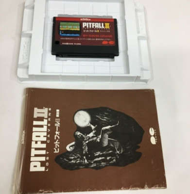 MSX PITFALL II 2 W/ box manual