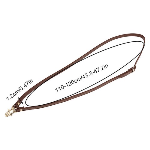 Women Adjustable Leather Bag Shoulder Strap Replacement Cross Body