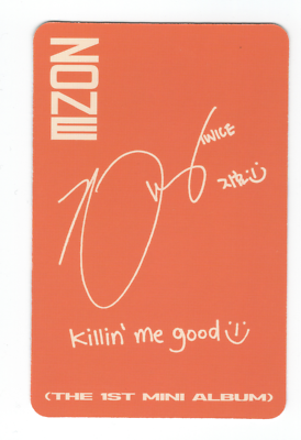 Twice Jihyo Photocard | Zone | eBay