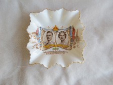 Queen Elizabeth & King George VI 1939 visit to Canada & U.S. Ansley China tray