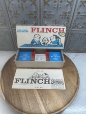 1963 Parker Brothers Flinch Game Made In USA Complete