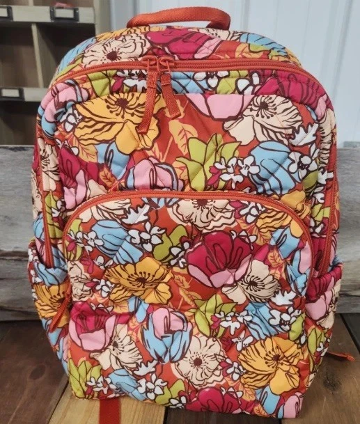 Vera Bradley Backpack Orange Bags & Handbags for Women for  display picture 2